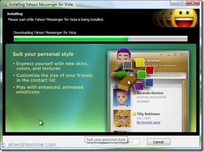 friends are an instant away on yahoo messenger for the vista all new yahoo messenger for windows vista get the feel ekendraonline com