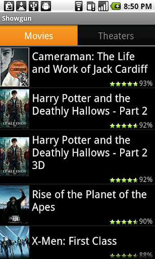 Movie Times for Android