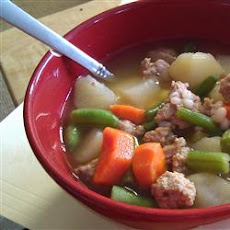 Ground Turkey Soup