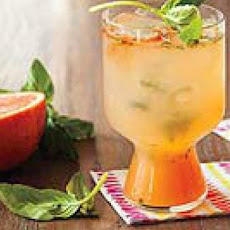 Grapefruit-Basil Gin Fizz