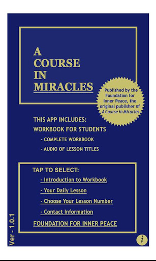 A Course in Miracles: Workbook