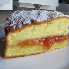 Karen DeMasco's Almond Cake with Apricot Preserves