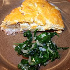 Cheddar Cauliflower Quiche