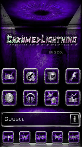 Chromed Lightning Multi Purple