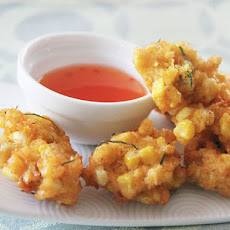 Thai Corn Fritters (Tod Man Khao Pod)