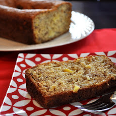 Red Banana Pineapple Bread