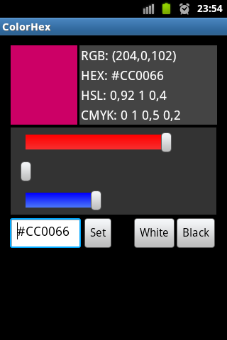 Color Hex RGB HEX CMYK Codes