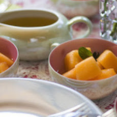 Mint Julep Melon Bites