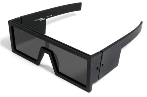 Gafas de diseño recto
