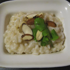 Sesame Almond Risotto with Parmesan
