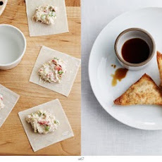 Goat Cheese Crab Wontons