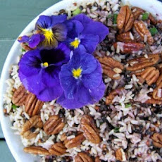 Southern Red Rice and Pecan Salad