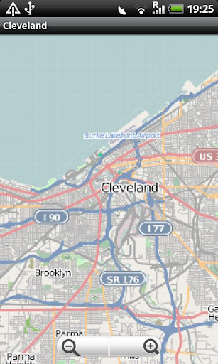 Cleveland Street Map