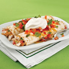 Turkey and Sour Cream Enchiladas