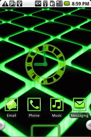 Glow Theme Green HD