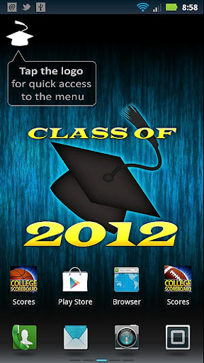 【免費個人化App】Class of 2012 Live Wallpaper-APP點子