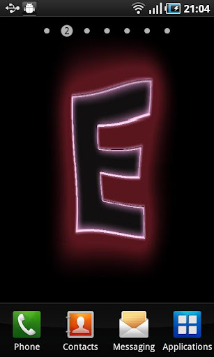 Swaying Pink E-Monogram
