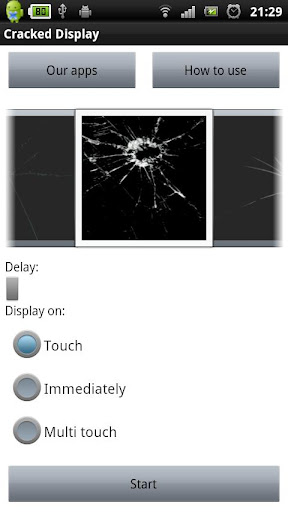 Cracked Display-Broken Screen