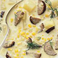 Corn and Kielbasa Chowder