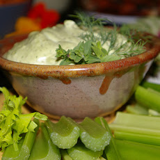 Easy Dill Hummus