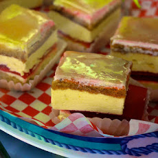 3 Layer Jello Dessert