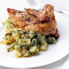 Roast Chicken with Lemon and Tarragon Butter