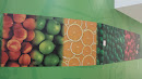 Juicy Fresh Fruit Mural
