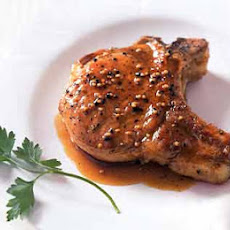 Pork Chops with Sweet-and-Sour Cider Glaze