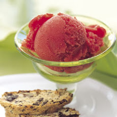 Fresh Strawberry Sorbet