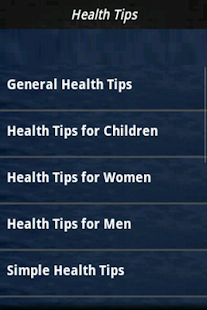   Health and Nutrition Guide- screenshot thumbnail   