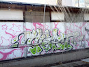 Graffiti bei den U Bahnbögen