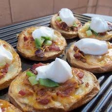Potato Slices Made Like Potato Skins