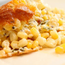 Smoky Spicy Corn Pudding