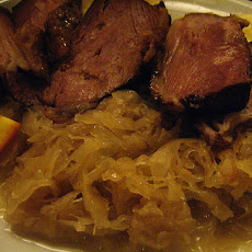 Country Pork and Sauerkraut
