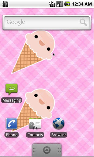 Cute ice cream wallpaper