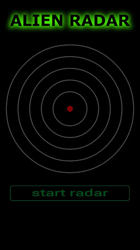 Alien Radar Simulator