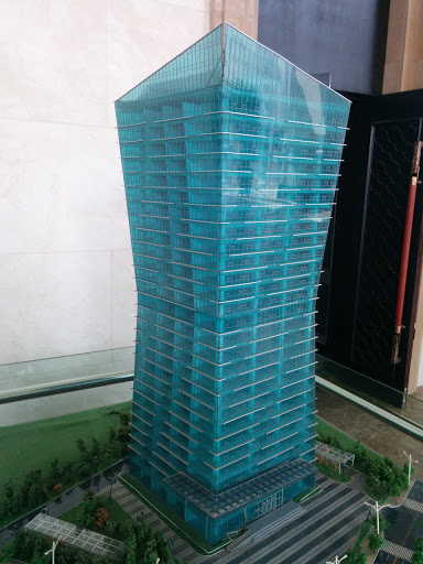半岛国际大厦模型