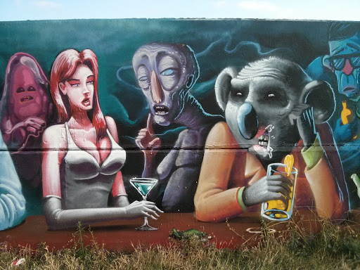 Festival Animal  Graffiti