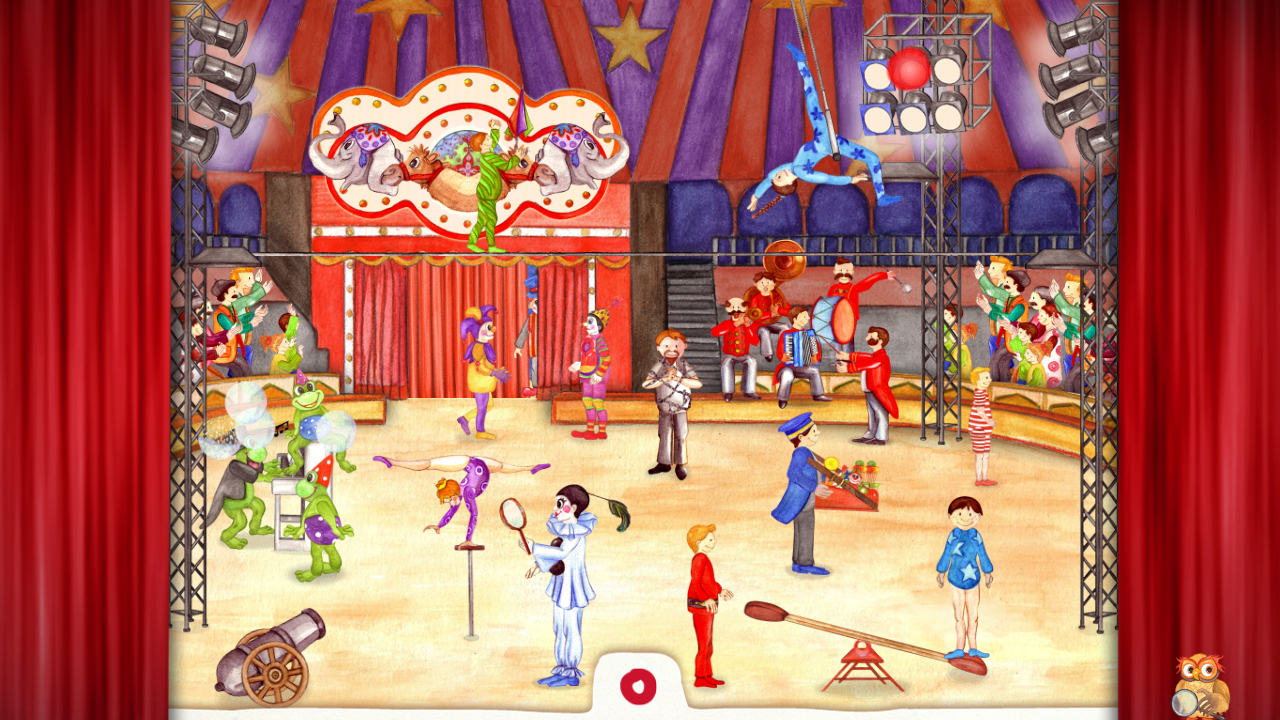 Android application Animal Circus - Seek &amp; Find screenshort