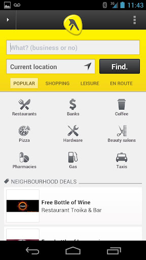 yellow-pages-canada for android screenshot
