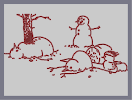 Thumbnail of the map 'Snowman House Of Horror'