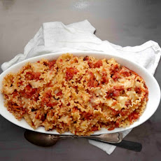 Cook the Book: Mafaldine with Roasted Tomatoes, Robiola, and Crushed Fennel Seeds