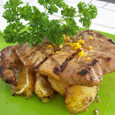 Smoky Orange Glazed Pork Chops