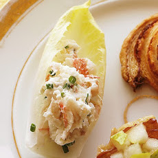 Endive with Shrimp Salad