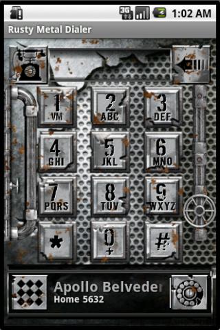 Rusty Metal Dialer