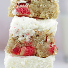Cinnamon Red Hot Sugar Cookie Bars