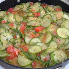 Italian Style Skillet Zucchini