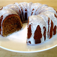 Porterfield Pumpkin Bundt with Snow White Glaze