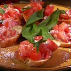 Tomato and Anchovy Bruschetta