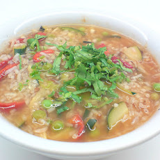 Chicken Minestrone With Pesto